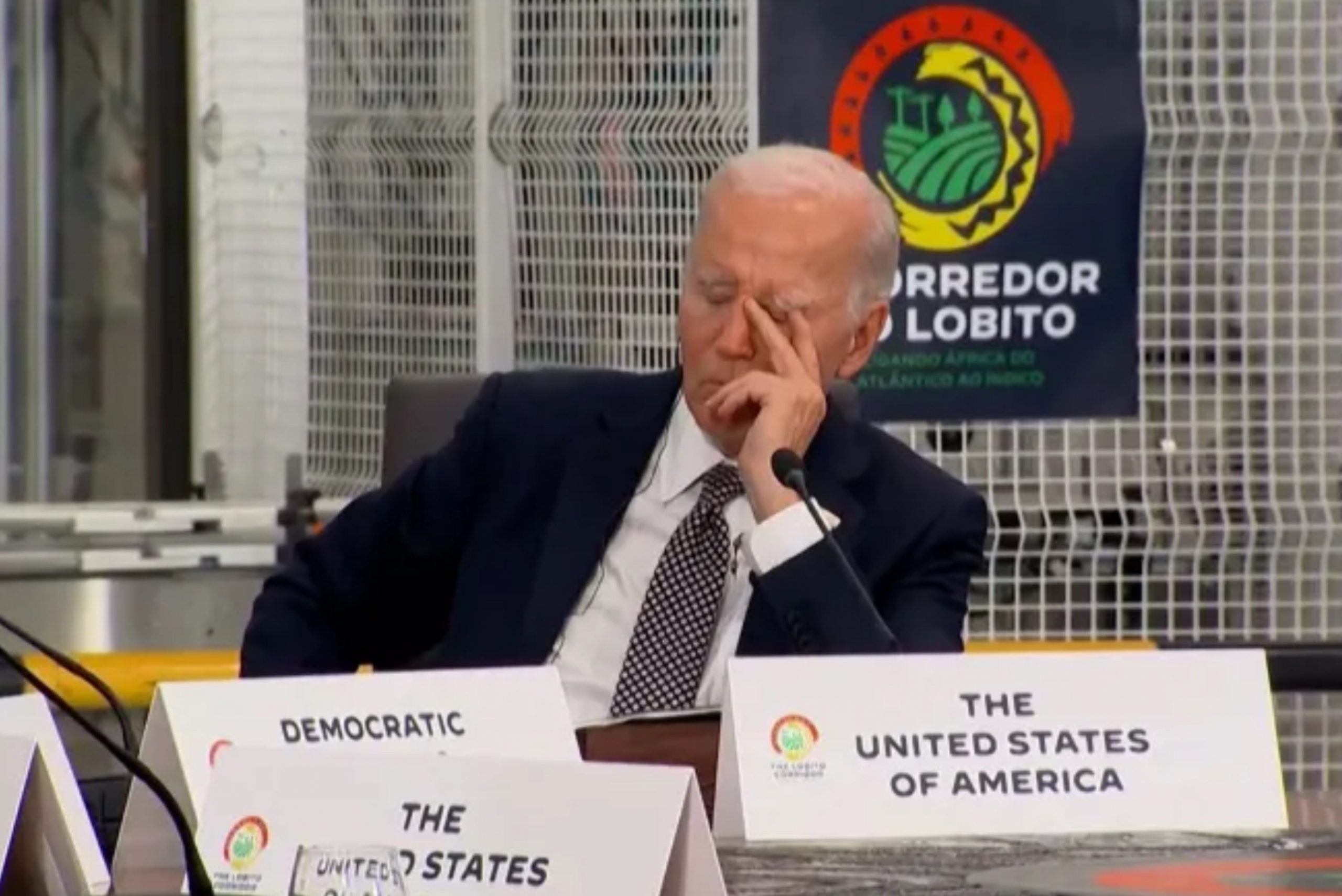 Joe Biden falls asleep during historic summit with African leaders, Magnate Daily