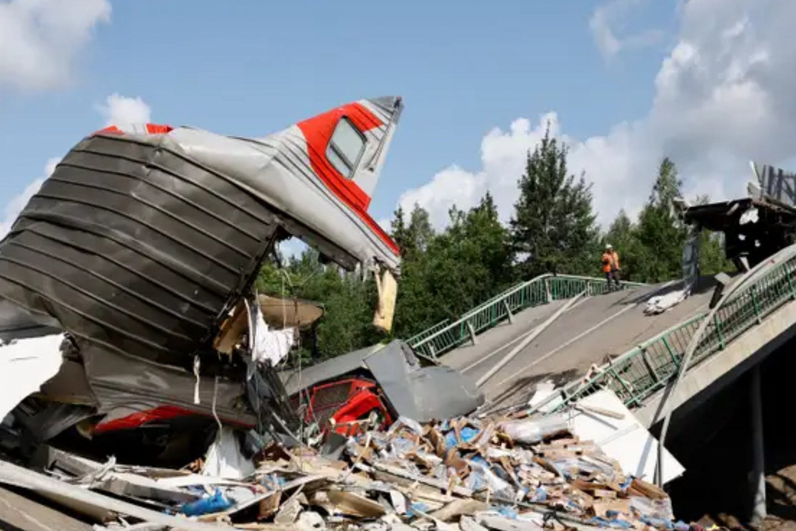 In Russia, the collapse of two bridges, one of which killed seven people, was caused by explosions, according to investigators., Magnate Daily