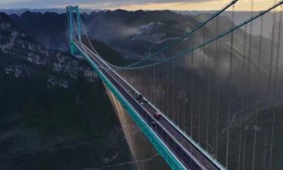China inaugurates the world’s highest bridge, Magnate Daily