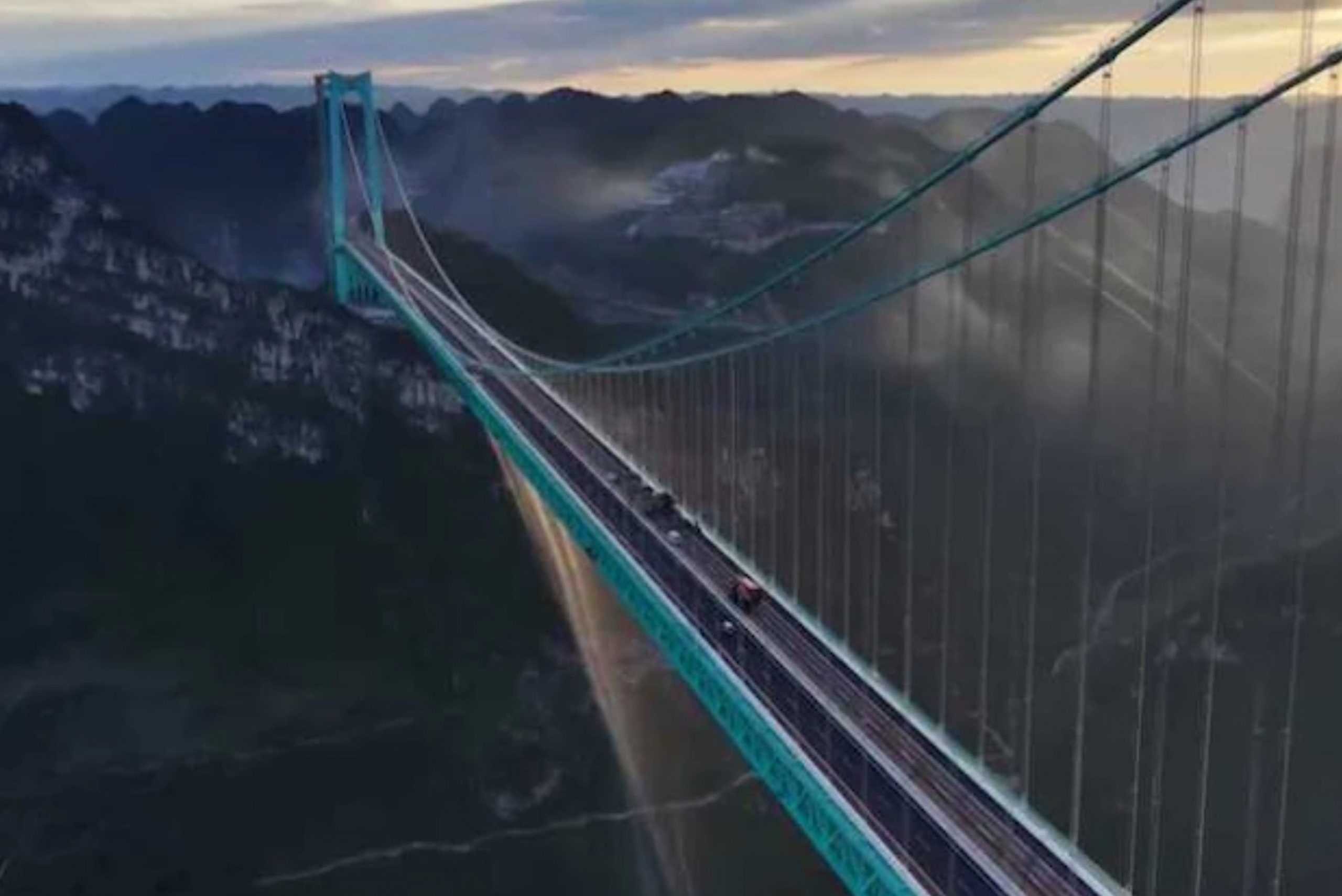 China inaugurates the world’s highest bridge, Magnate Daily